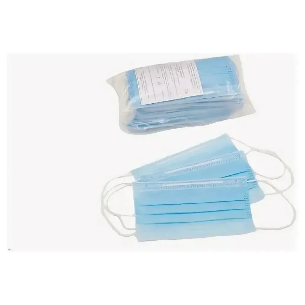 Маска медицинская нестер однораз шт. n50