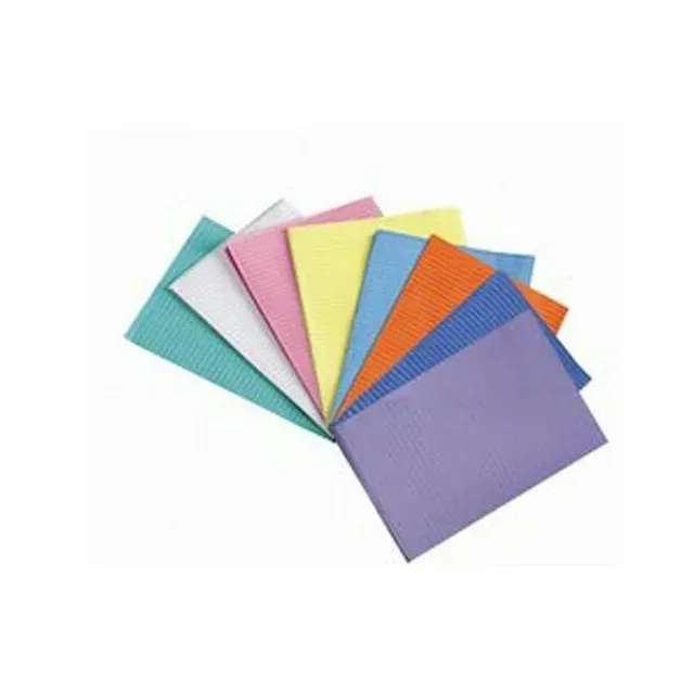 Салфетки (нагрудники) euronda 2-слойные лиловые кор. n500