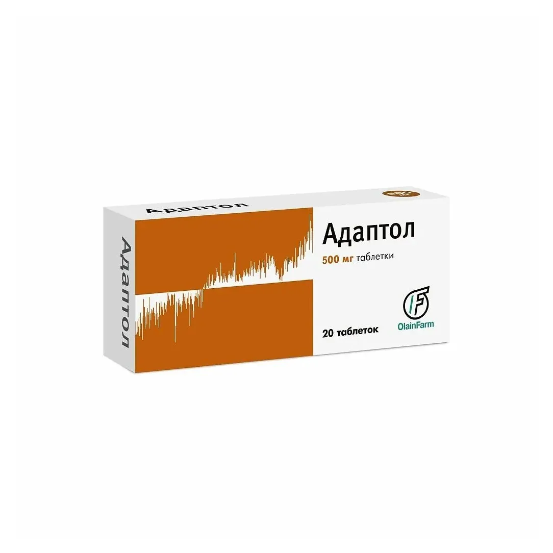 Адаптол таб. 500мг №20