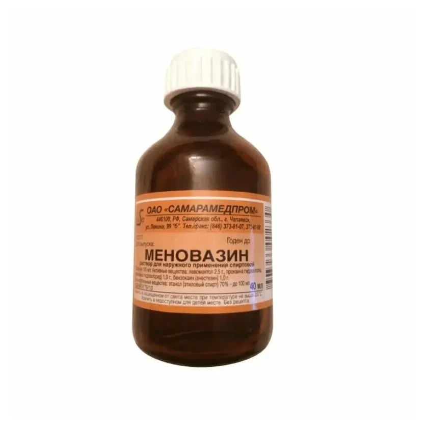 Меновазина (р-р наружн. 50 мл с распылителем)