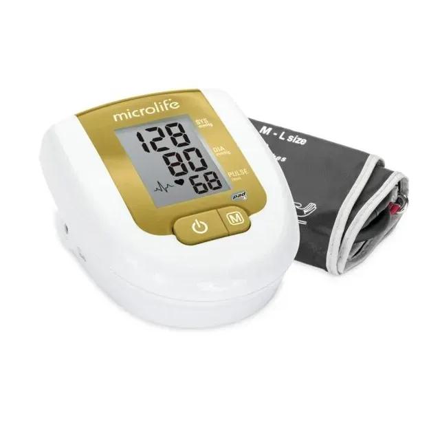 Тонометр bp 3ag1 с принадлежностями автомат (золотого цвета)