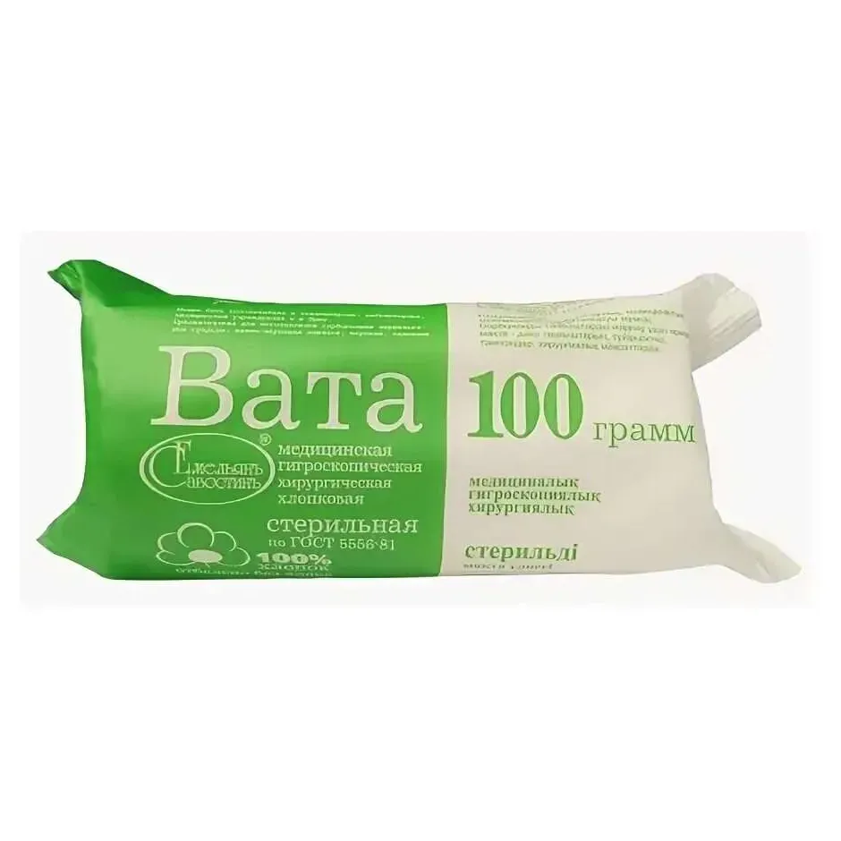 Вата bona mente! гигроскоп. хирург. стер. хлопк. 100г