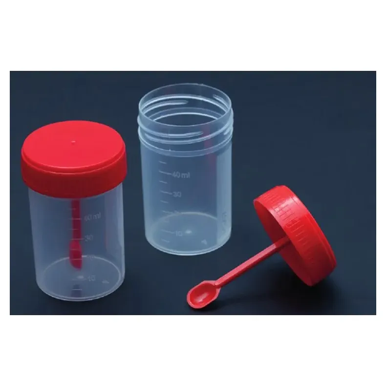 Контейнер-банка (д/анализов с крышкой и ложкой 60 мл )
