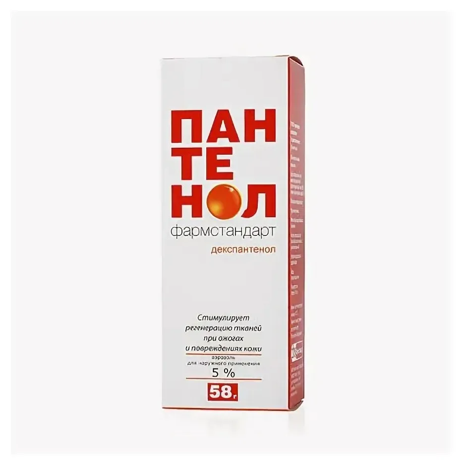 Пантенол фармстандарт пена д/нар. прим. 5% бал. 58г