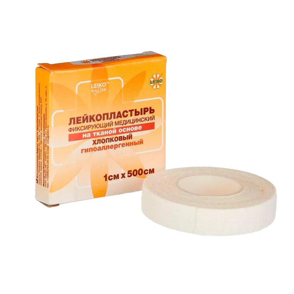 Пластырь катушка ( 1х500 инд.уп.)