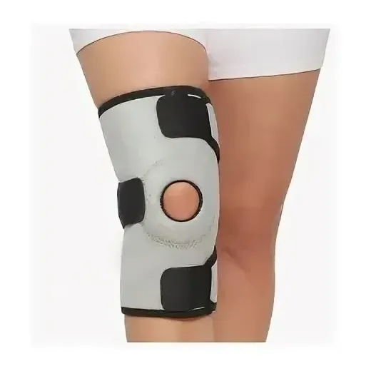 F-400 бандаж для коленного сустава, №6, серый