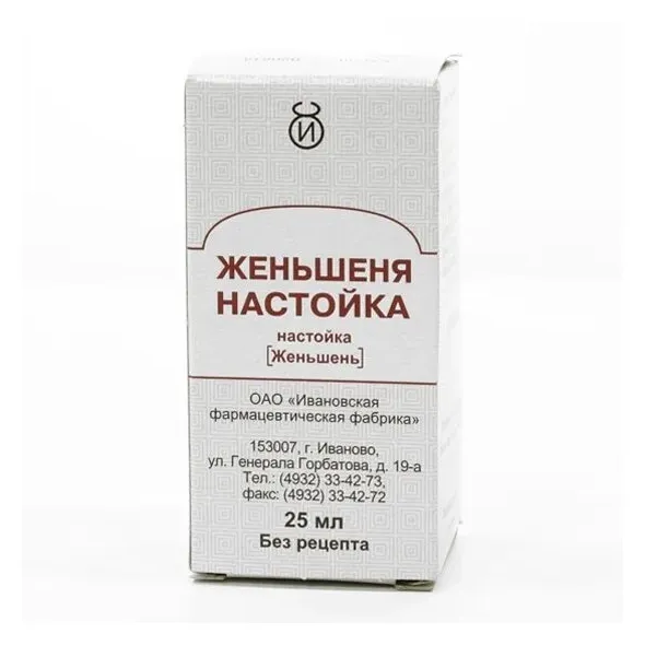 Жень-шень н-ка фл. 25мл n1