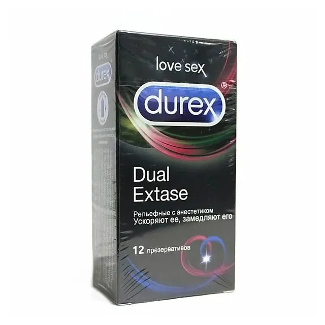 През-вы durex dual extase шт. n12