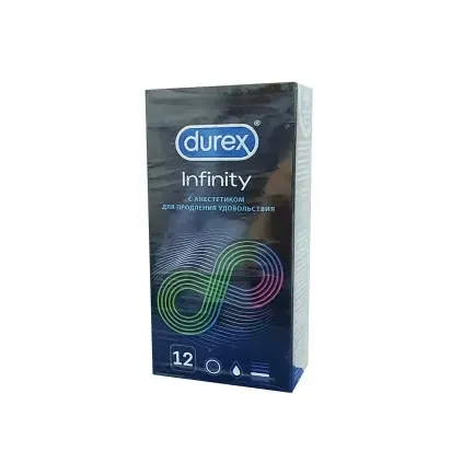 Презервативы durex (infiniti с анест. №12 )