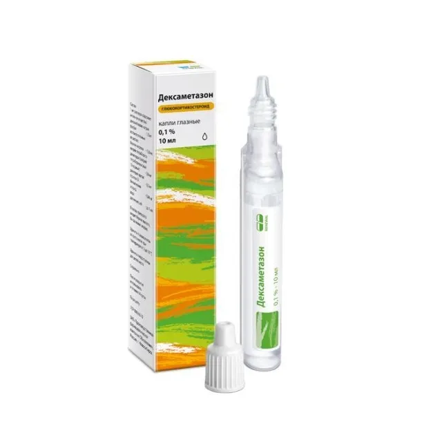 Дексаметазон реневал гл. капли 0,1% тюб-капельница 10мл