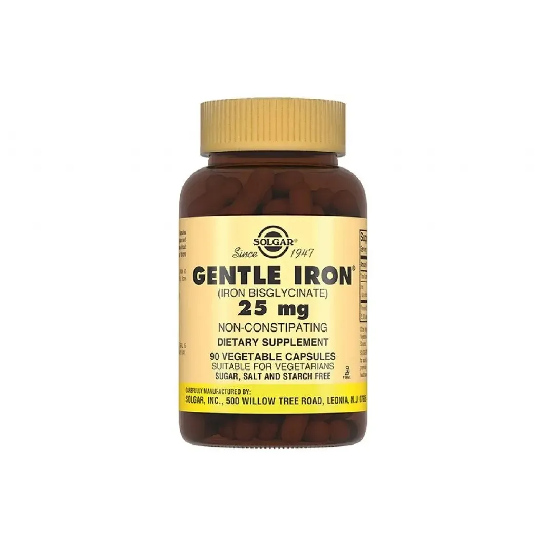 Солгар легкодоступ железо джентл айрон капс х90