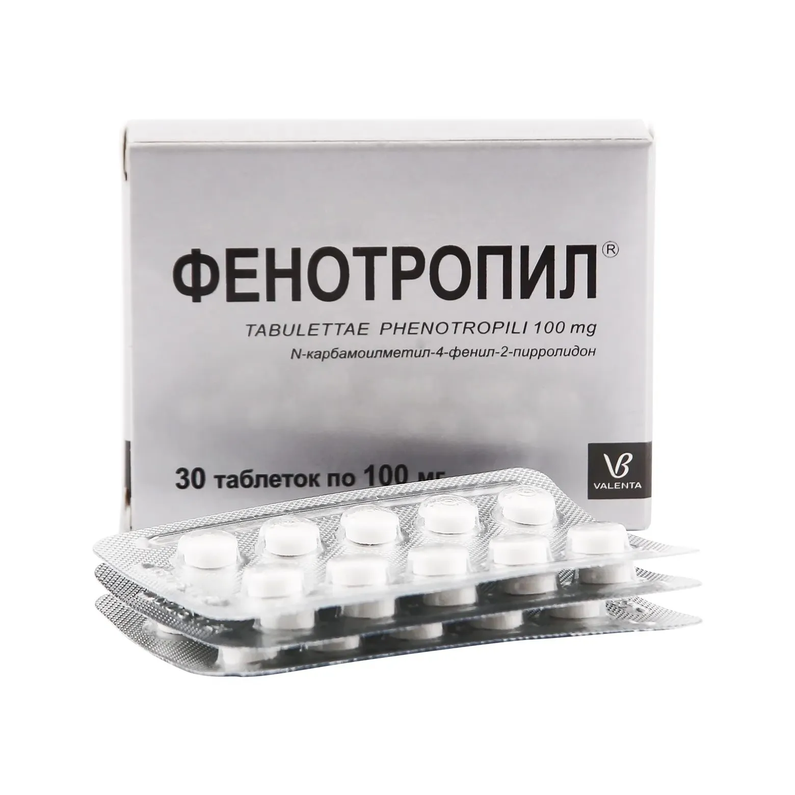 Фенотропил таб. 100мг №30