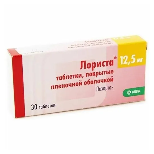 Лориста табл п/о плен 12,5 мг х30 # #