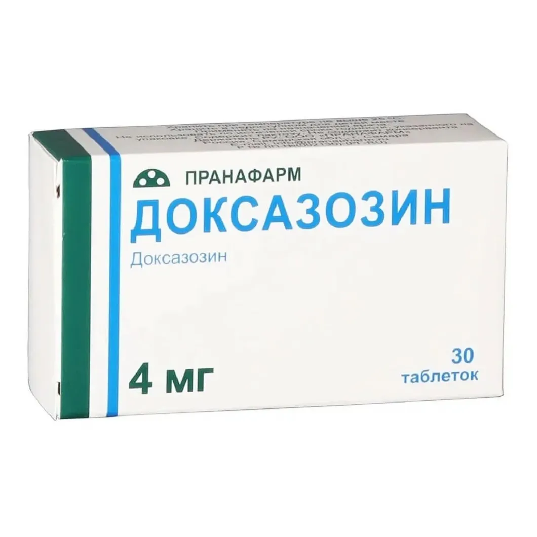 Доксазозин 0,004 n30 табл