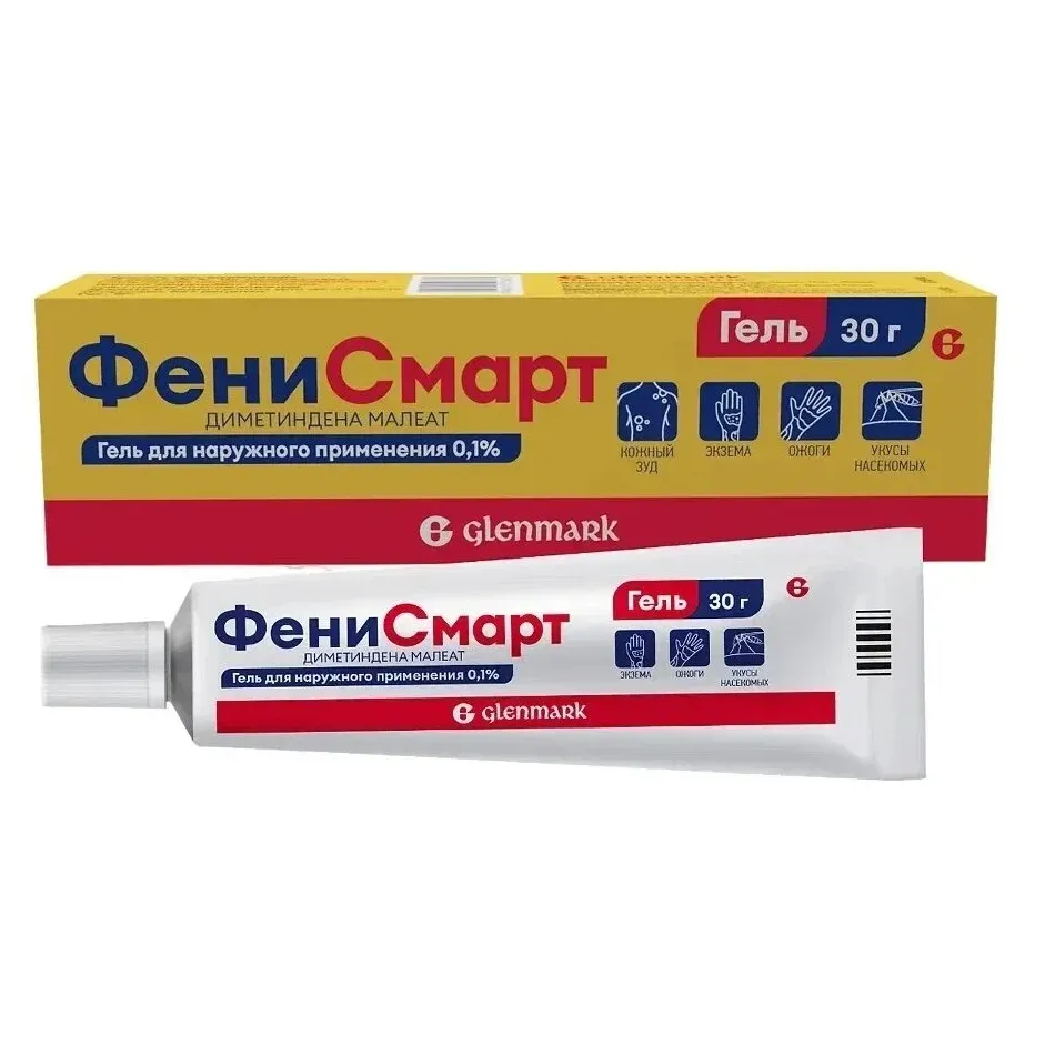 Фенисмарт гель д/нар. прим. 0,1% туба 30г