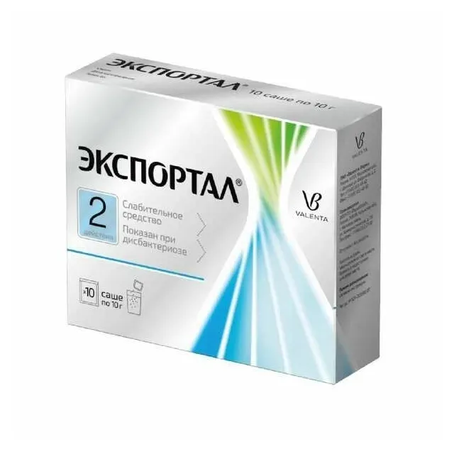 Экспортал пор д/приг р-ра д/внут прим пак 10 г х10 ^