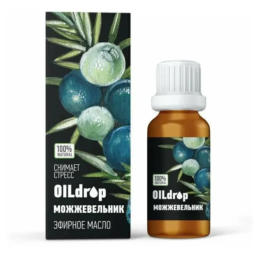 Оилдроп можжевельник масло эфирное 10мл натуральные масла