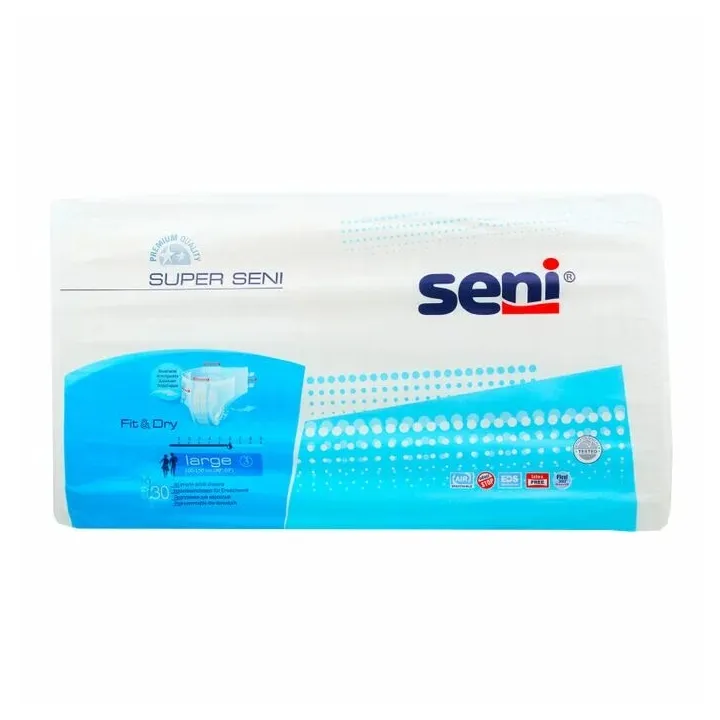 Подгузники сени (супер аир лардж №3 об.100-150см №30 )