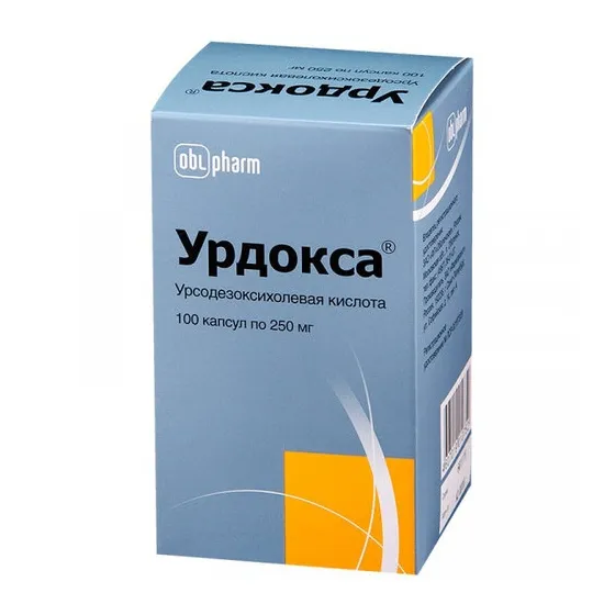 Урдокса капс 250 мг уп.конт.яч-пач.карт х100