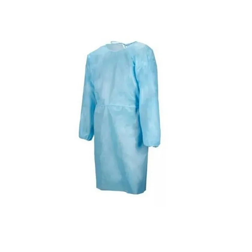 Халат мед б/усил защ р48-50 дл110, рук на резин омс пл-25 однор стер и/у штn1