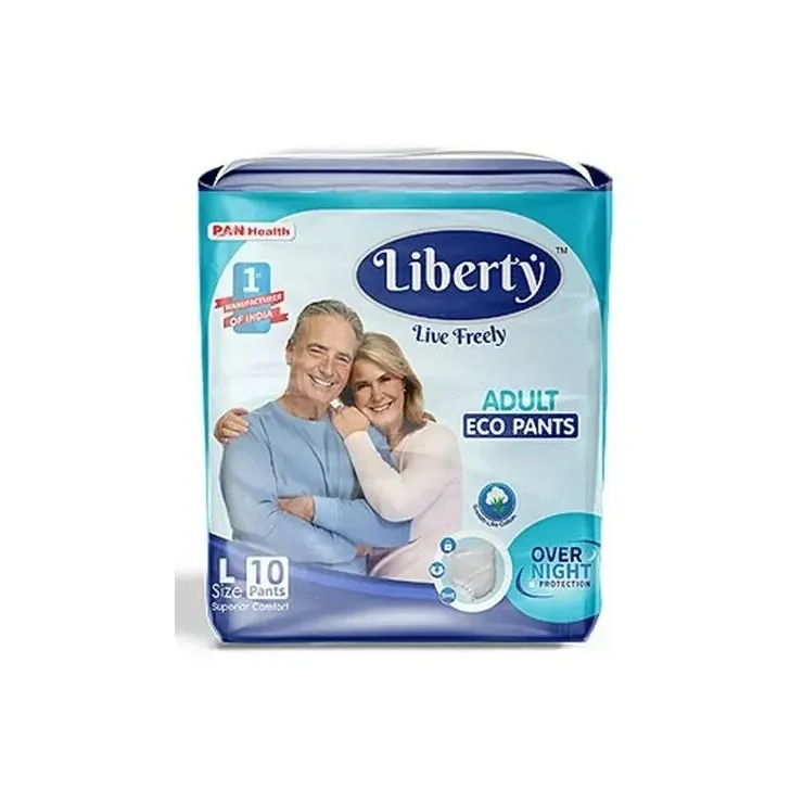 Подгузники-трусики д/взрослых liberty premium р, l (объем талии 75-140 см) х10