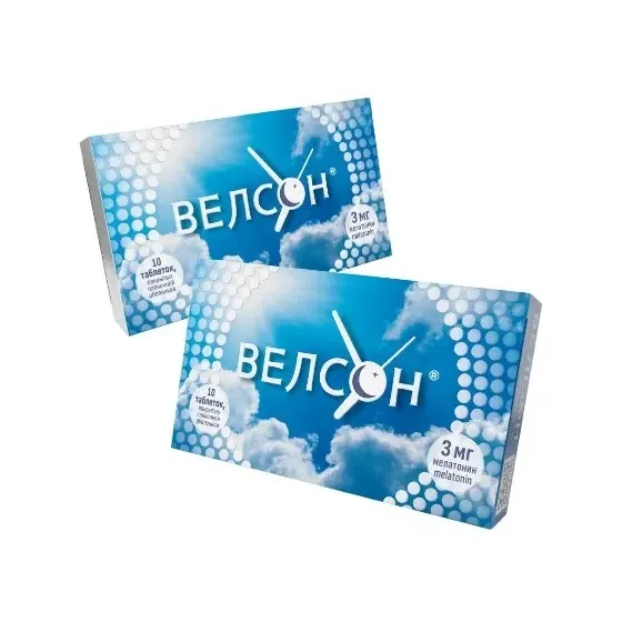 Велсон таб. п/о плен. 3мг №10