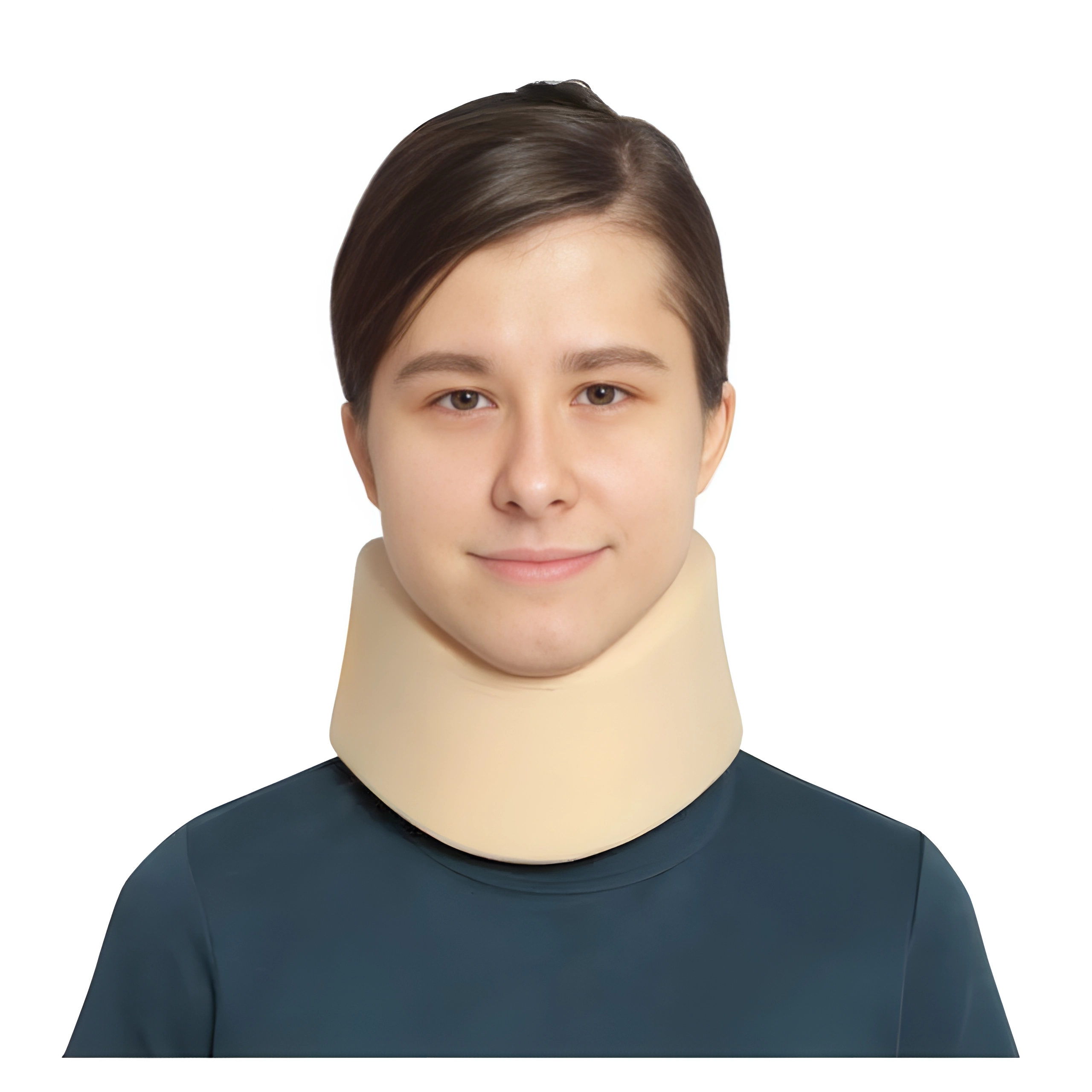 F-323 бандаж для шейного отдела, №7, бежевый