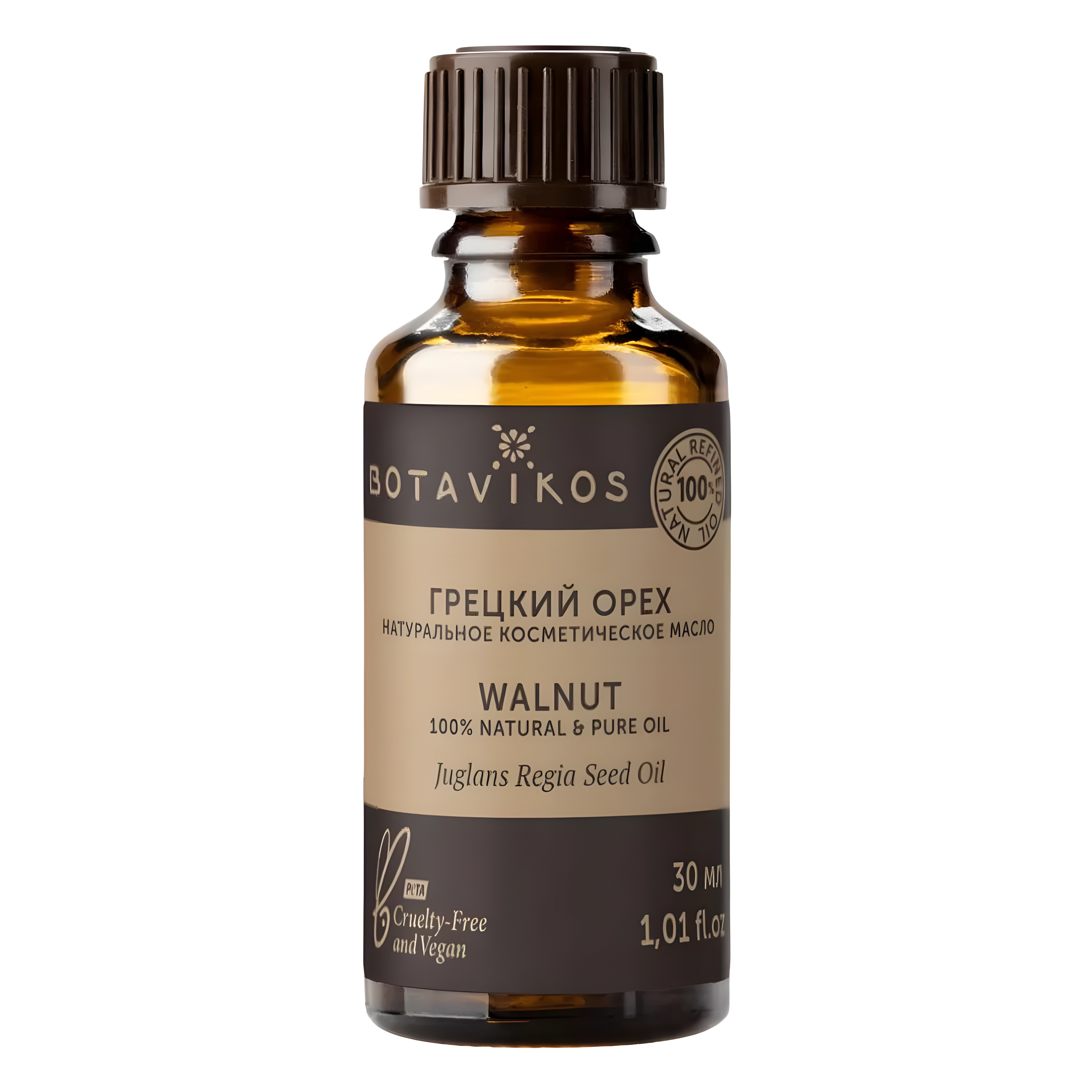 Botavikos масло косметическое жирное грецкого ореха 30мл инд/уп