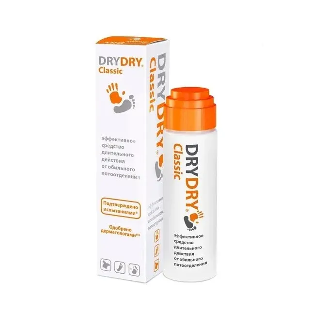 Драй драй классик средство длительного действия от обильного потоотделения антиперспирант фл. 35мл
