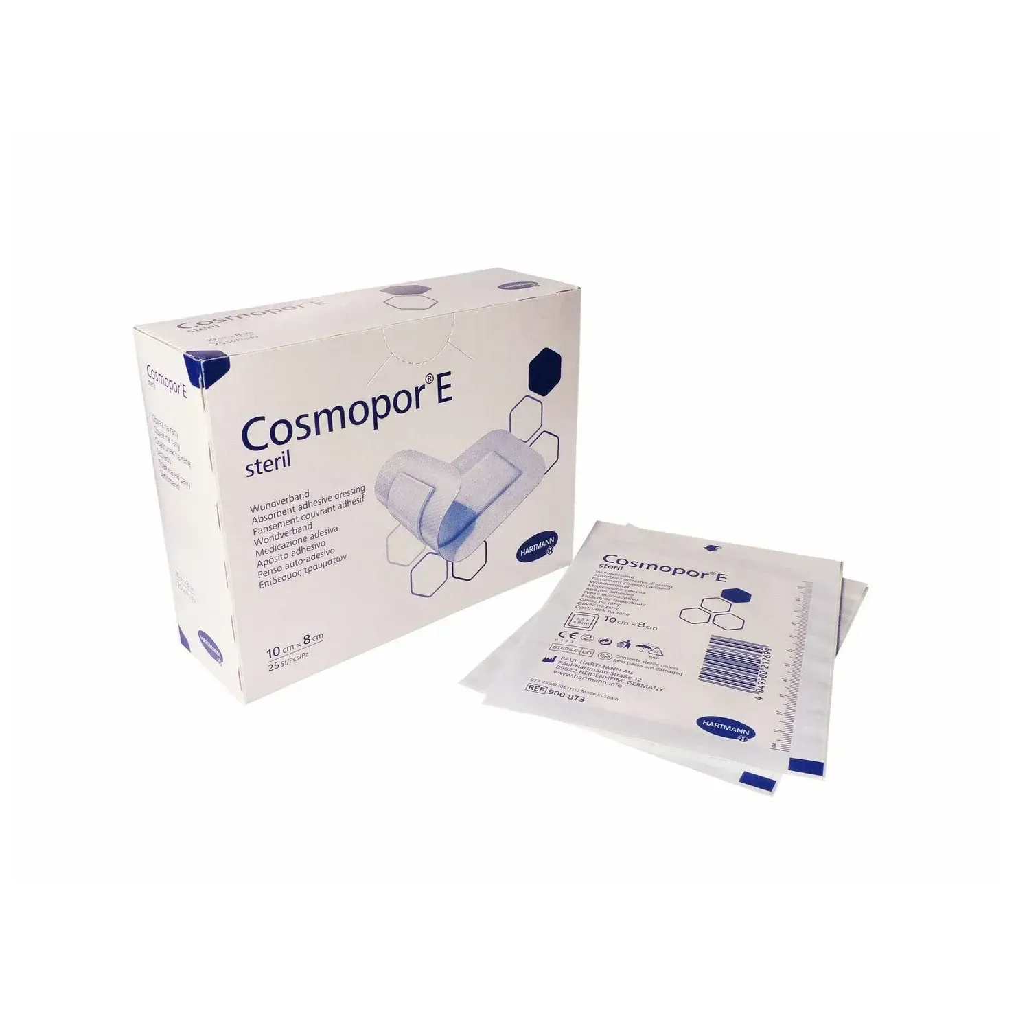Пауль хартманн космопор e стерил (стерильная) повязка пластырного типа 10х8см №25