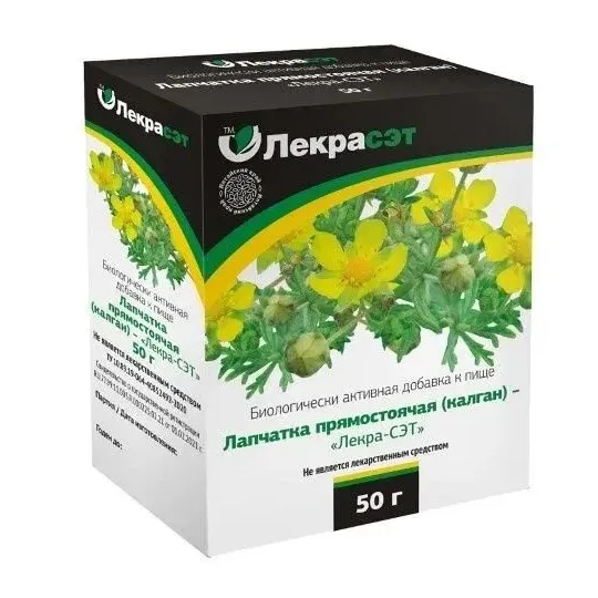 Лапчатка прямостоячая (калган)-лекра-сэт 50,0