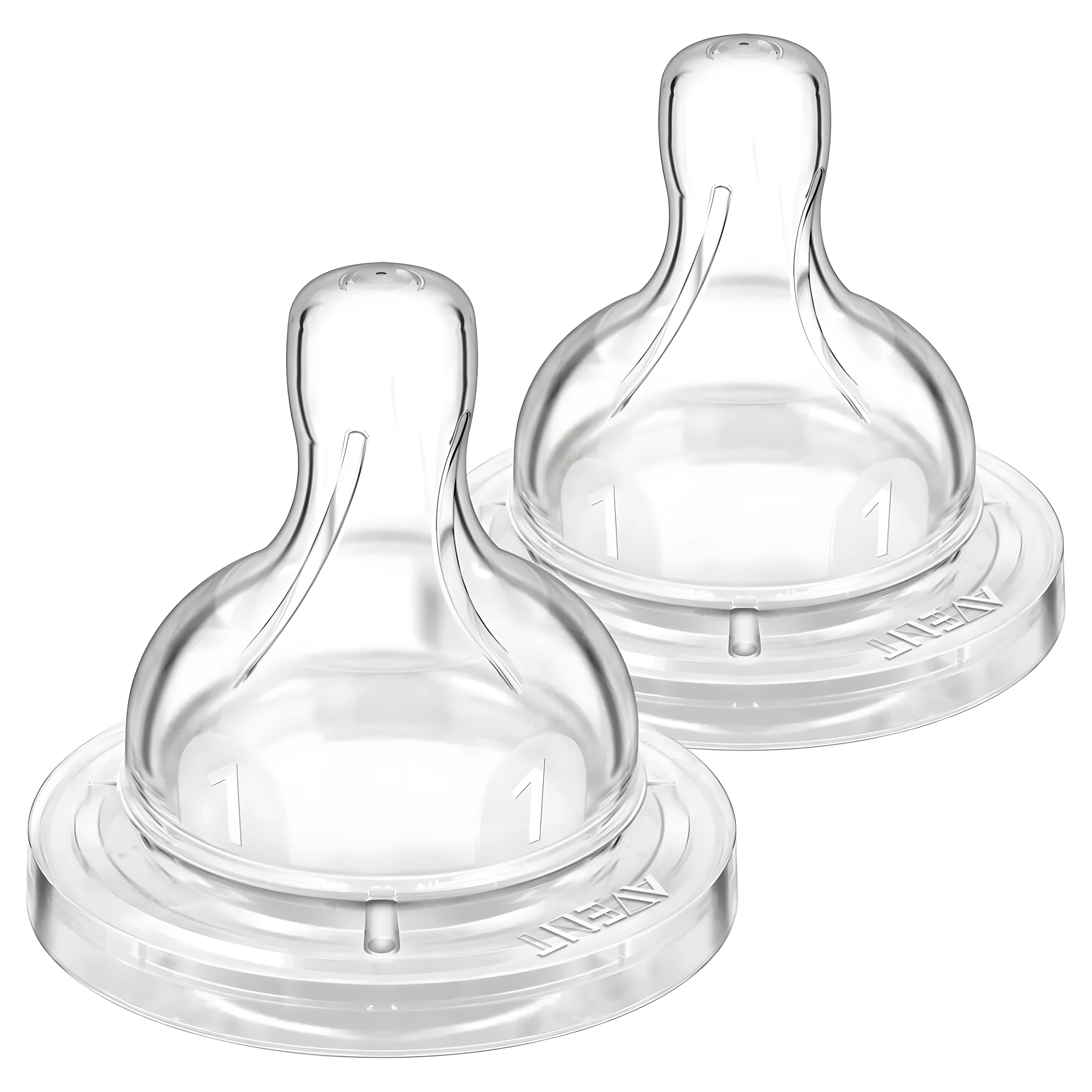 Авент соска поток медленный 1+ n2 scy762/02