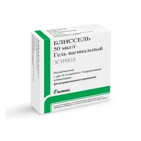Блиссель гель вагин 50 мкг/г туба 10 г х1
