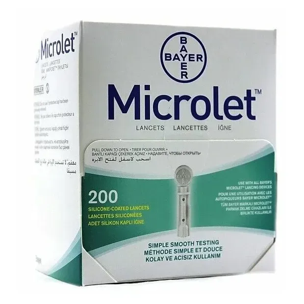 Микролет ланцеты №200--ascensia diabetes care holdings ag, асцензия диабитис кеа холдингс аг
