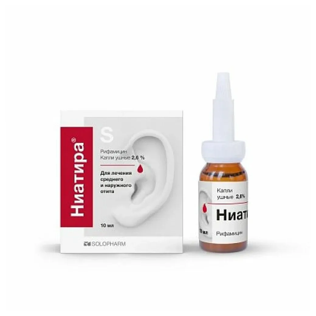 Ниатира уш_капли 2.6% фл. 10мл n1