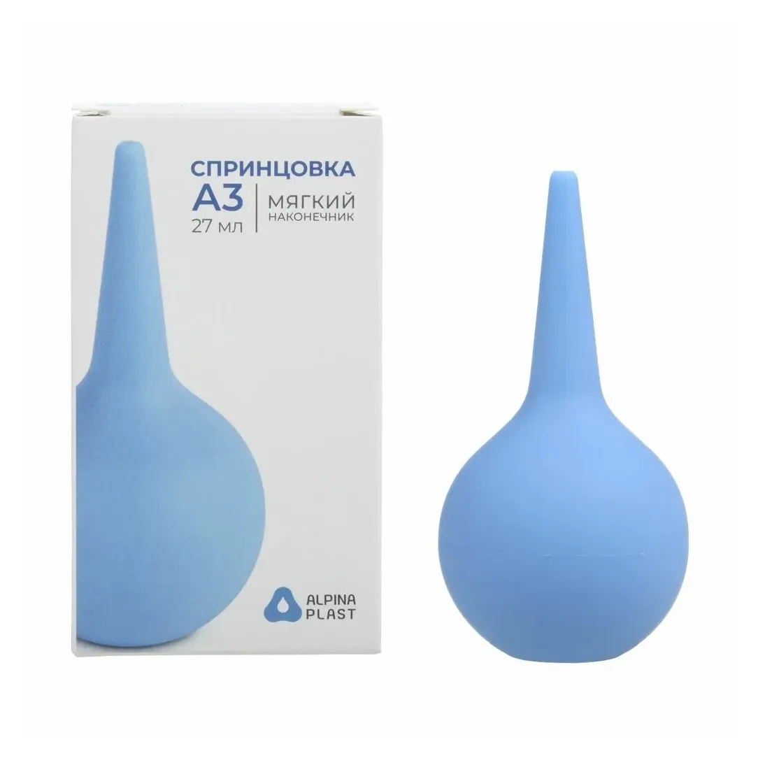 Спринцовка спп-"альпина пласт" тип а №3 (27 мл)