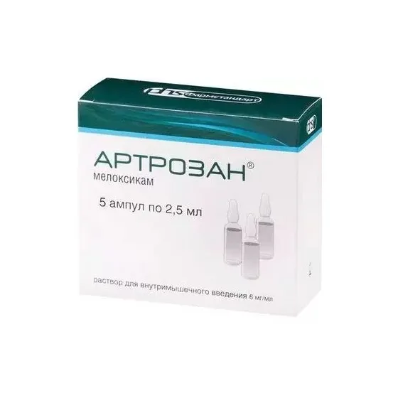 Артрозан 0,006/мл 2,5мл n5 амп полимер р-р в/м