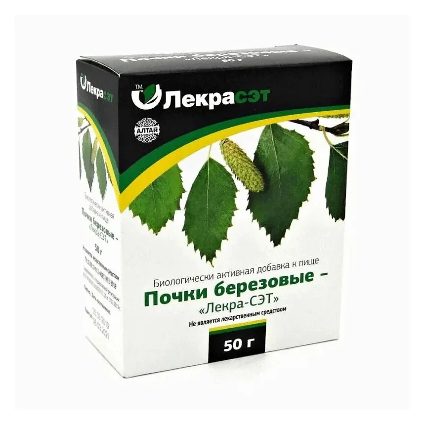 Лекра-сэт (почки березовые 50 г бад )