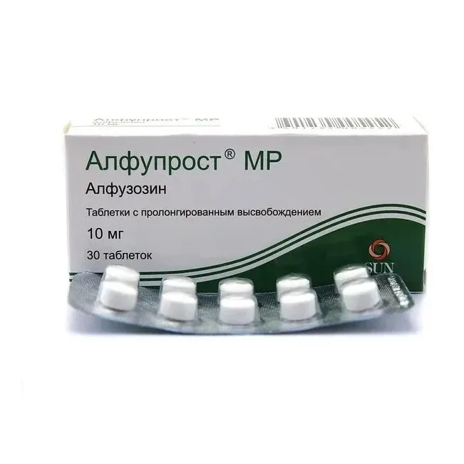 Алфупрост мр 10мг №30 таб.пролонг