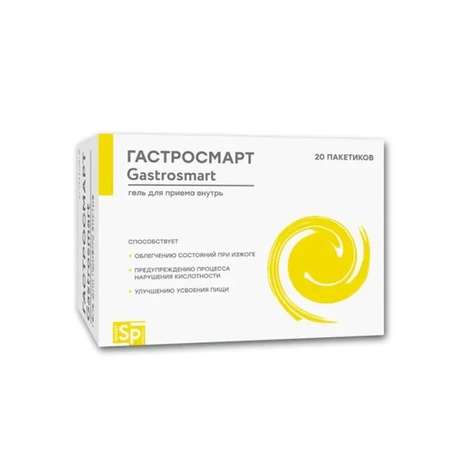 Smart products гастросмарт гель (комплекс al gel) 16мл №20 сусп. саше