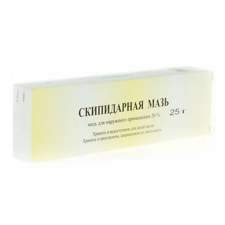 Скипидарная мазь 20% 25г №1