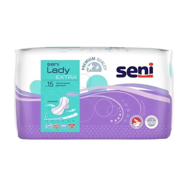 Прокладки урологич Сени Леди экстра №15