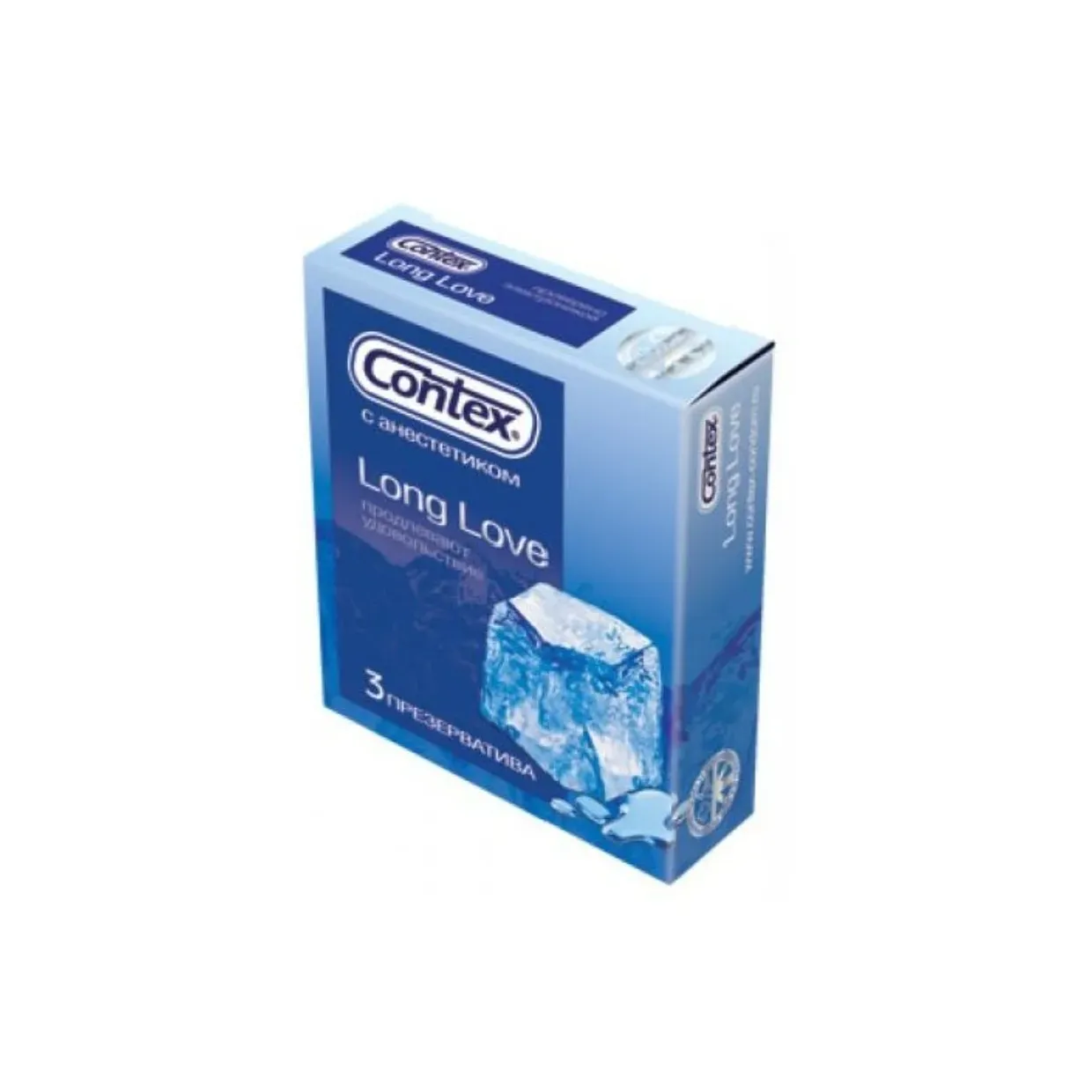 Презервативы Контекс/Contex лонг лав анестетик №3