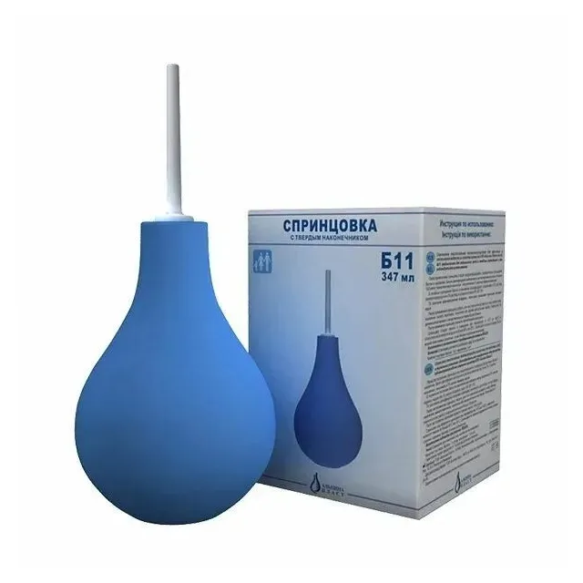 Спринцовка пвх Б-11 тверд нак 347мл