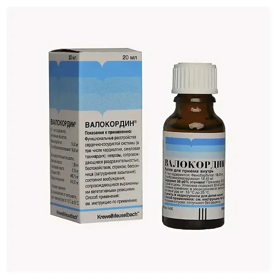 Валокордин капли 20мл №1