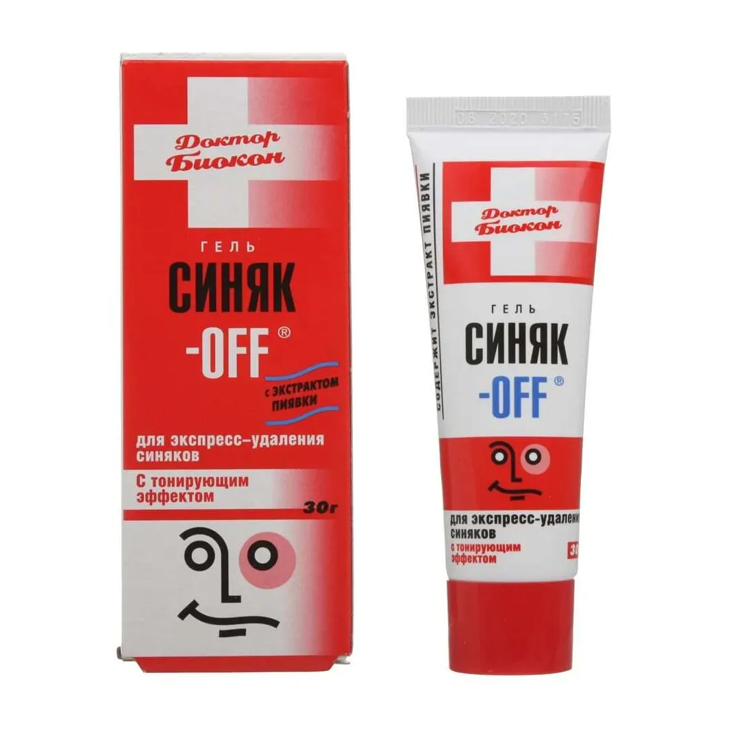 Гель Синяк-офф тонирующий 30г