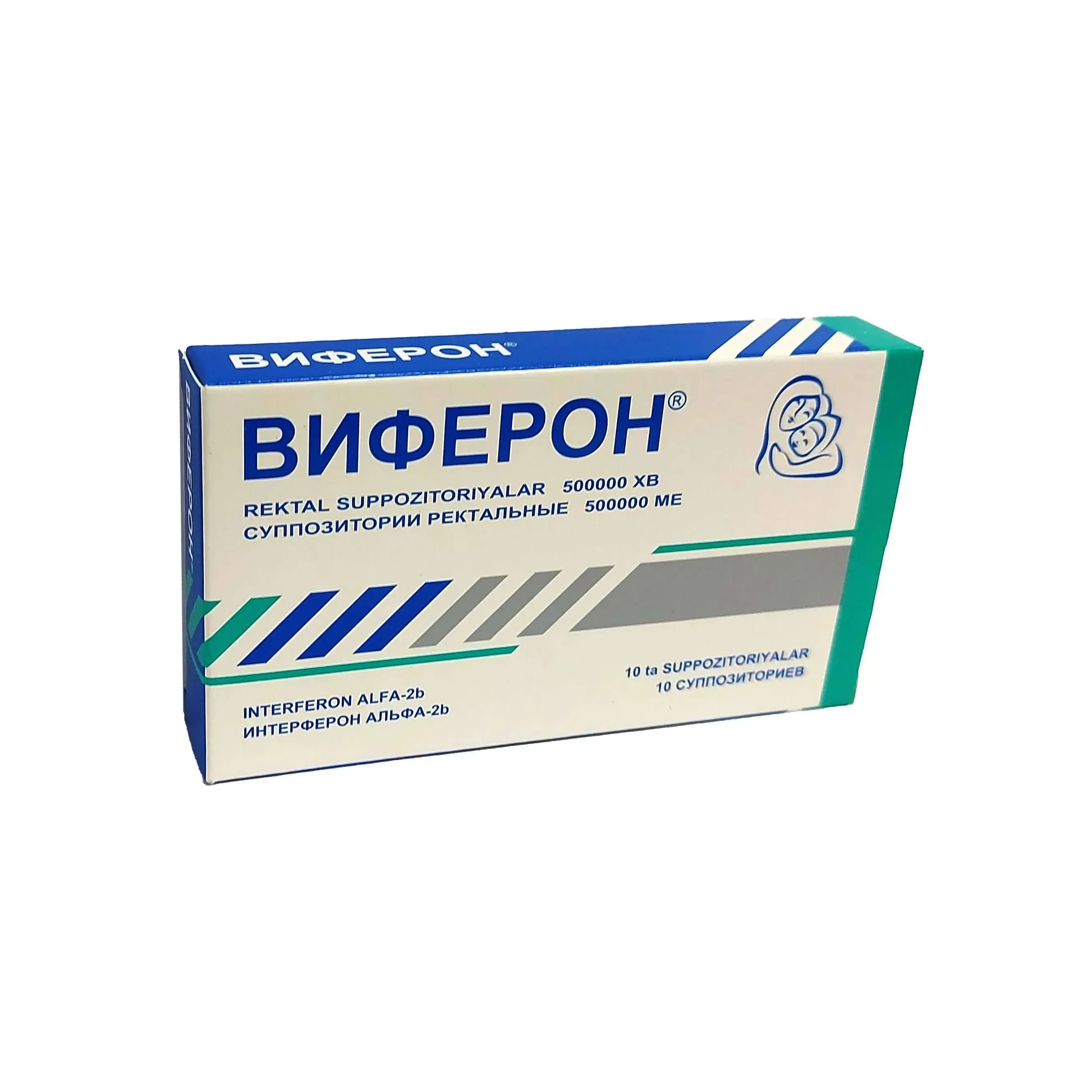 Виферон супп. рект. 500тыс.МЕ №10