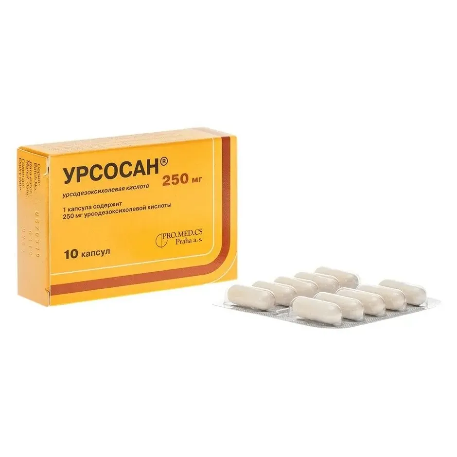 Урсосан капс. 250мг №10
