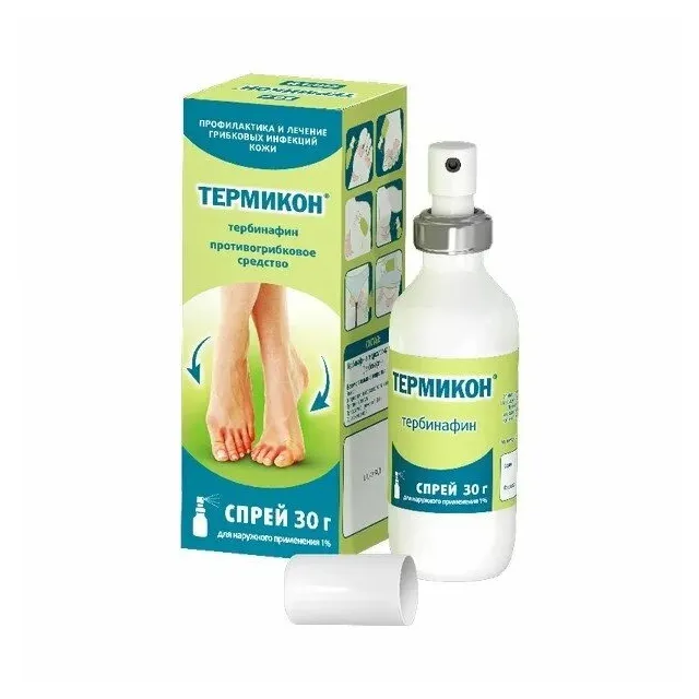 Термикон спрей наружн. 1% 30г №1
