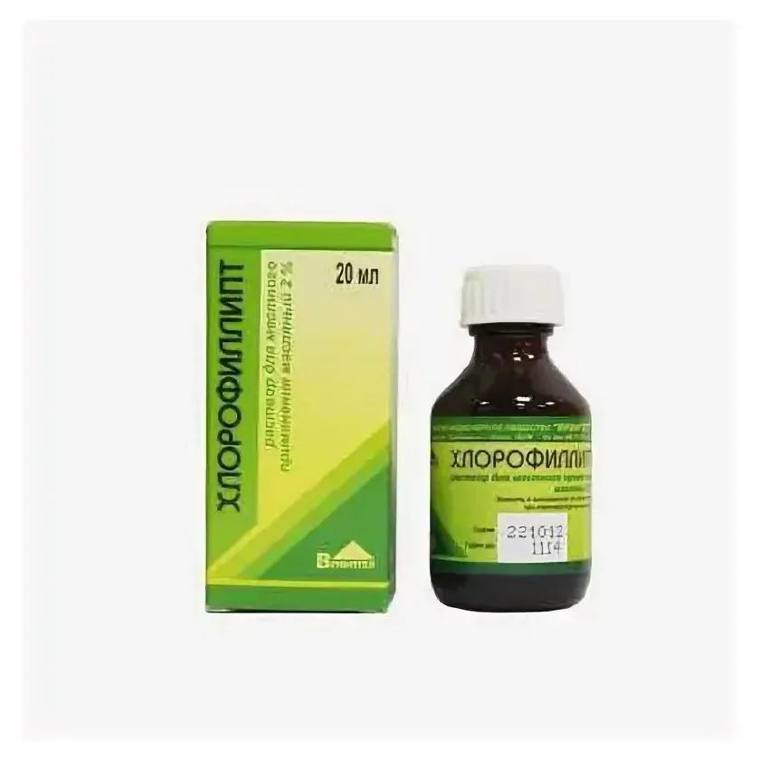 Хлорофиллипт р-р местн масл. 2% 20мл №1